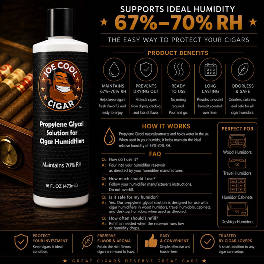 Humidor Solution - PG (16oz Bottle)